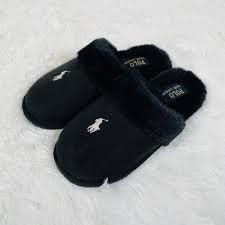 Ralph Lauren slip on slides