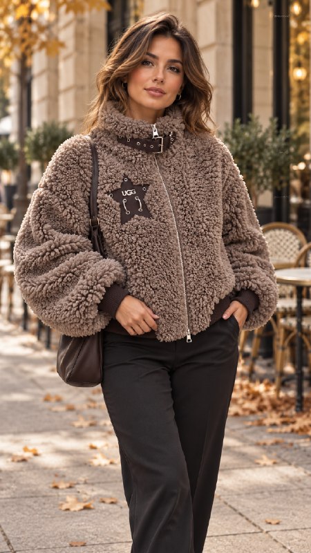 Ugg shearling jacket · Photo 3