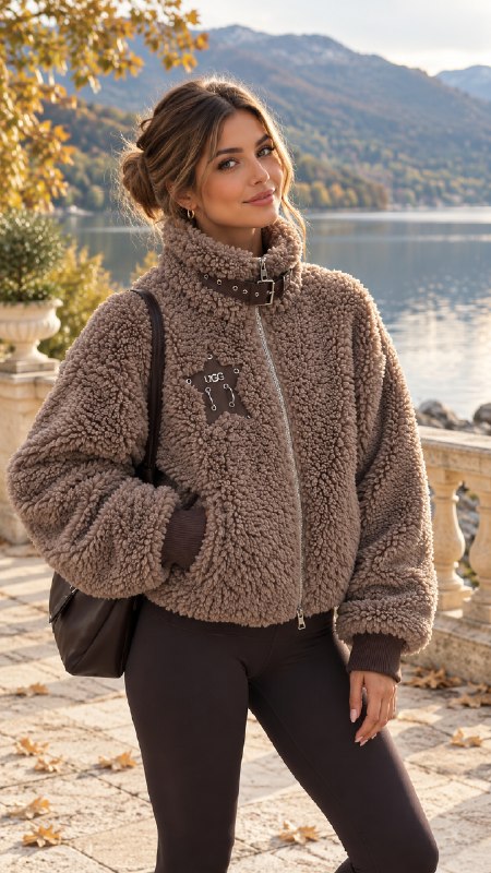 Ugg shearling jacket · Photo 2
