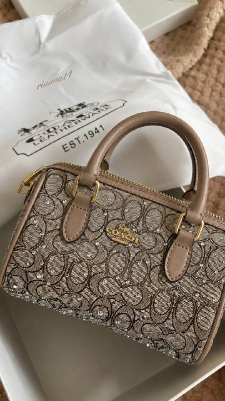 Coach Crystal Signature Jacquard bag · Photo 4